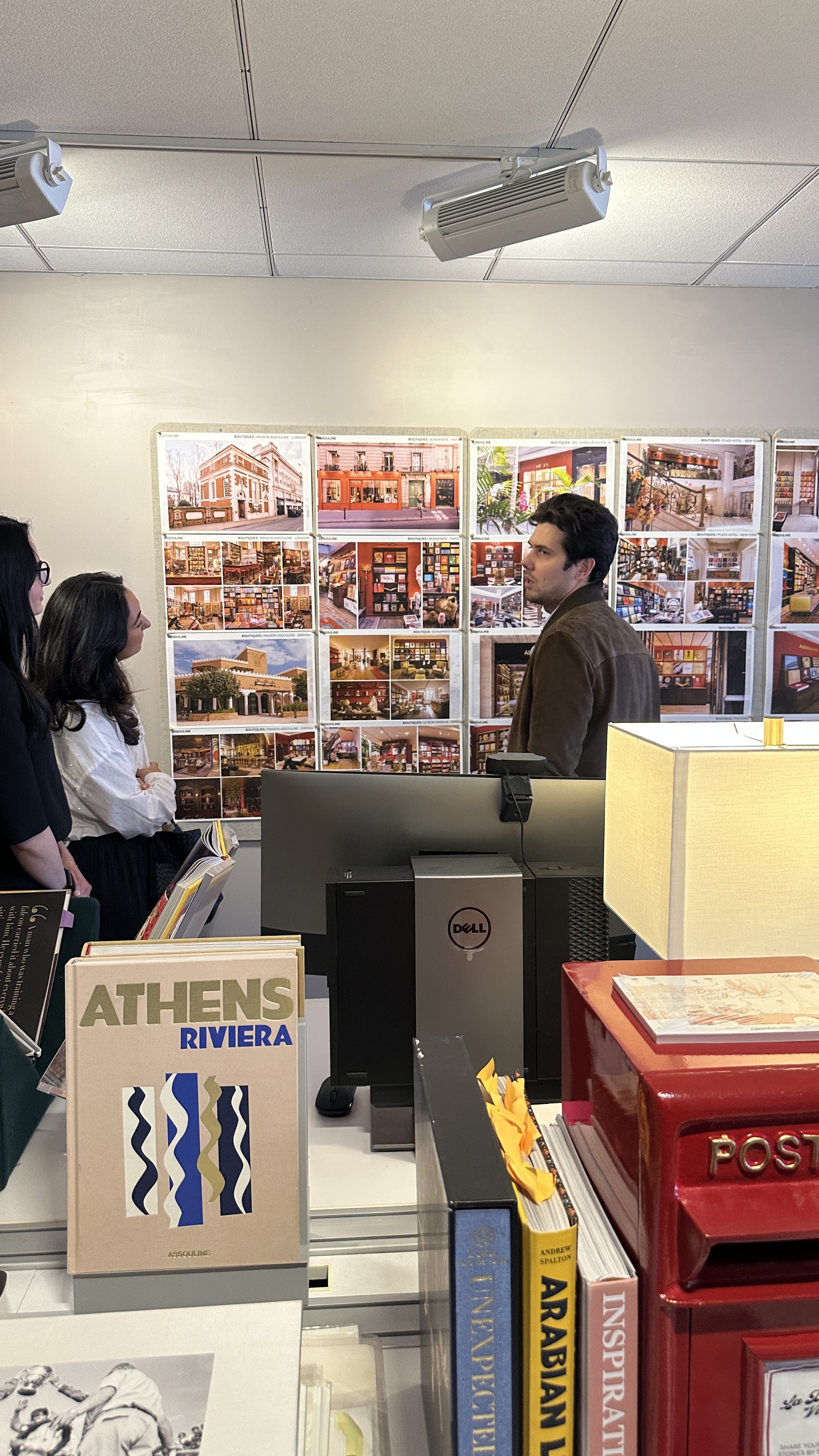 Assouline books and boutique visual merchandising in New York